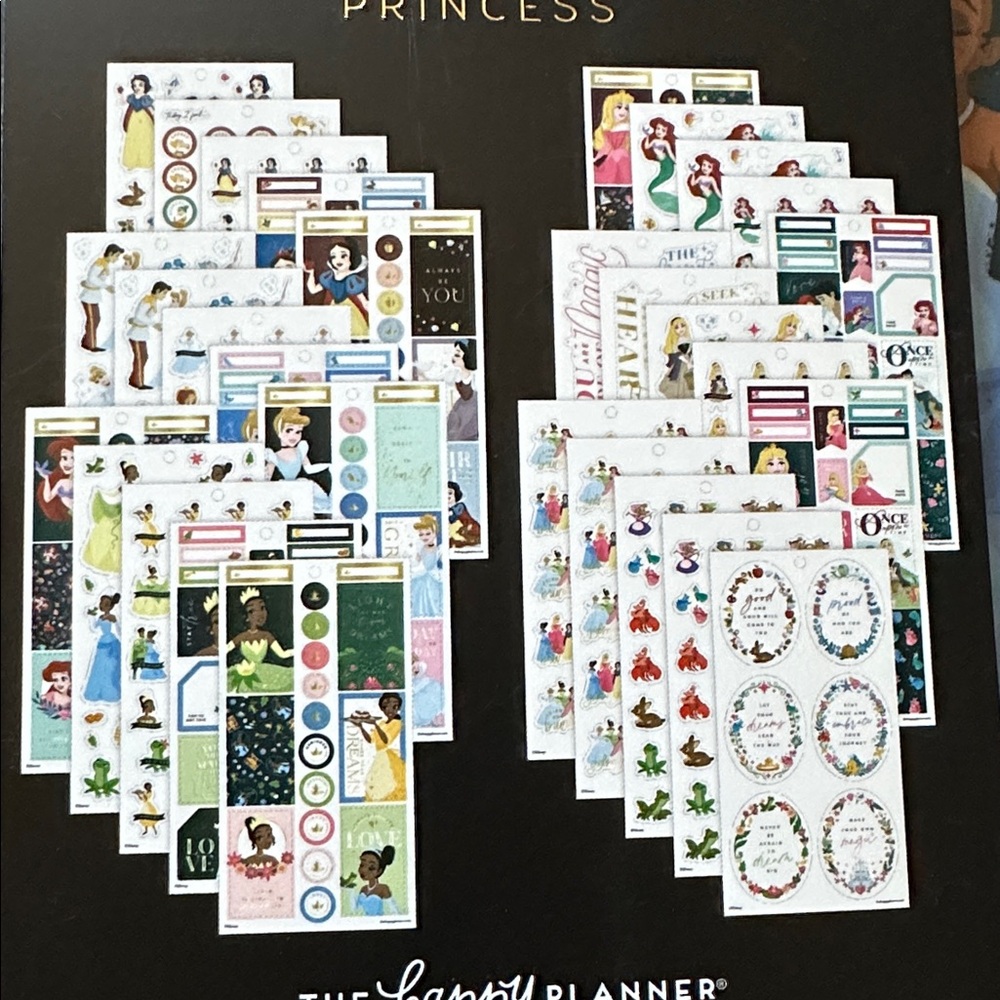 Disney Princess Planner with stickers - Picture 4 of 4